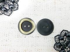 Пуговицы, d 2,8 см, коричневый