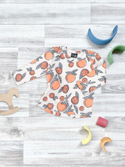 Футболка с длинным рукавом Mjölk Мандарины