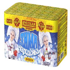 Батарея салютов "Зима-чародейка" (0,6 х 48)