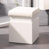Табурет Geberit Renova Comfort: B=45.4см, H=43.5−49.5см, T=38.4см, Белый / Матовый