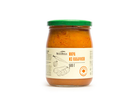 Икра кабачковая ВкусВилл, 480г