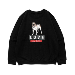 Свитшот "Люблю моего Алабая"