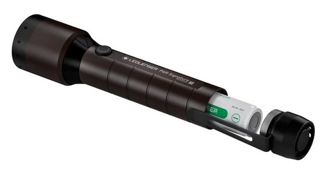 Фонарь ручной Led Lenser P6R Signature, чёрный, светодиодный,x1 (502189)