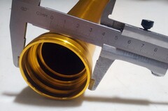 Внешний стакан пера вилки для Kawasaki Z750 2007-2012 г.в. Gold