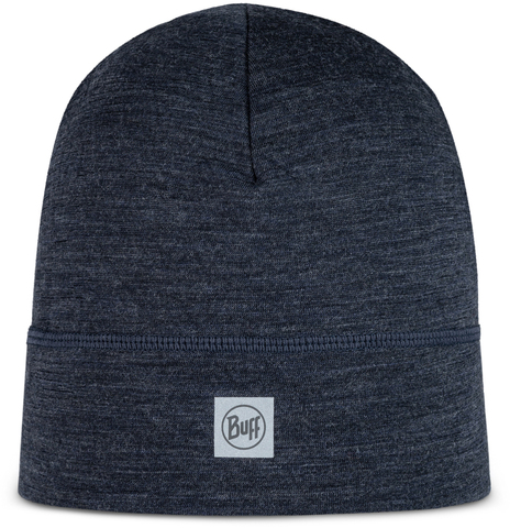 Картинка шапка-бини Buff Hat Wool Lightweight Night Blue - 1