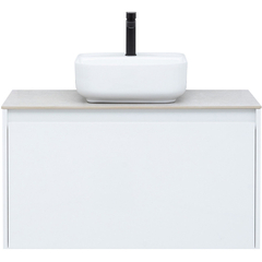 Aquanet 242257 Тумба Nova Lite 90 1+1 ящ. цв.бел. глянец (242257) фото