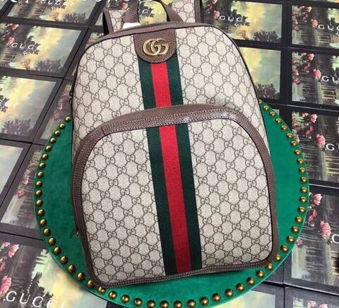 Рюкзак Gucci Ophidia Gg бежевый
