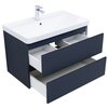 Aquanet 337949 Тумба Вега 2.0 80 2 ящ. цв.маренго (337949)