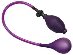 Фиолетовый анальный стимулятор с функцией расширения Anal Balloon - 