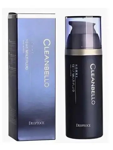 Deoproce Cleanbello homme 10 in 1 Multi Fluid Anti-Wrinkle Тоник для мужской кожи антивозрастной с коллагеном 150мл