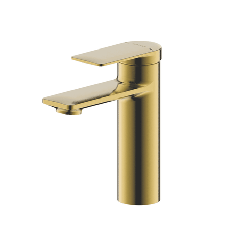 Смеситель для раковины Bravat Eddie с одним подвесом, матовое золото (F1369402RBG-ENG)