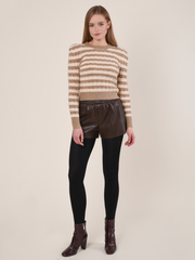 Шорты женские эко кожа