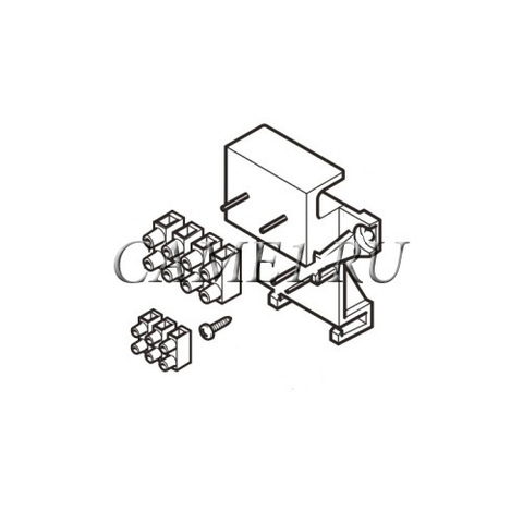 119RICX020 Кронштейн с колодкой подключений C-BX