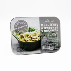 Низкоуглеводные Пельмени с курицей и индейкой Fito Forma 300 г