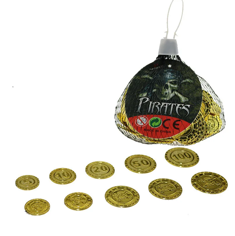 Пиратские монеты бутафория