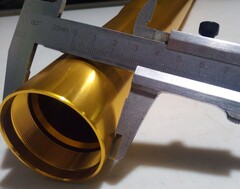 Внешний стакан пера вилки для Kawasaki Z750 2007-2012 г.в. Gold