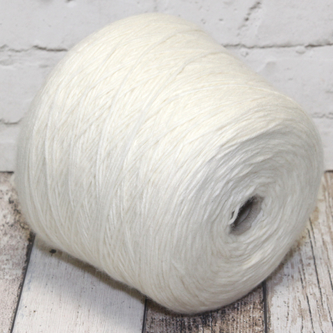 Фасонный меринос PECCI FILATI / FIRST WOOL MELANGE 220 белый натуральный