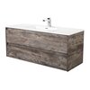 BelBagno KEP-120-MNO-W0 Столешница из керамогранита без отверстия под смеситель 1204x462 KEP-120-MNO-W0 Marmo Nero Opaco