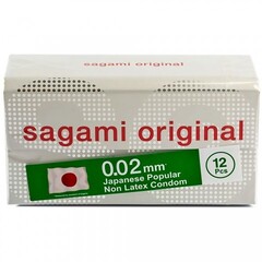 Презервативы полиуретановые Sagami Original 0.02, 12 шт.