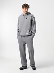 Толстовка Alpha Industries Essential Hoodie Medium Charcoal Heather (Серая)