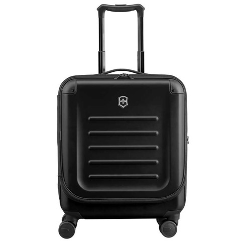 Чемодан для ручной клади Victorinox Spectra Dual-Access 2.0, цвет черный, 55х42x25 см., 37 л. (31318101) | Wenger-Victorinox.Ru