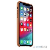 Leather Case iPhone XS Max Saddle Brown (Золотисто-коричневый)