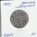 V0831k 1993 Намибия 50 центов