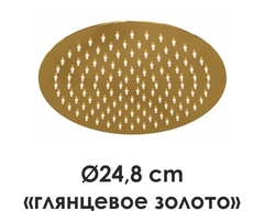 WasserKRAFT A208 Верхняя душевая насадка фото
