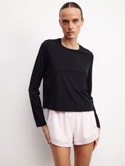 Лонгслив Стиви Черный