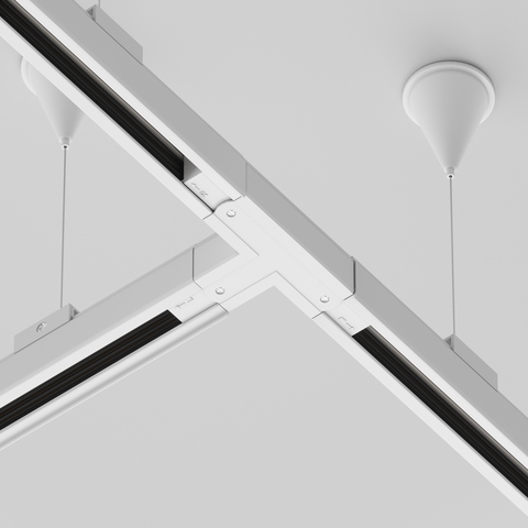 Соединитель Т-образный левый для трёхфазного шинопровода Maytoni TRA005CT-31W-L