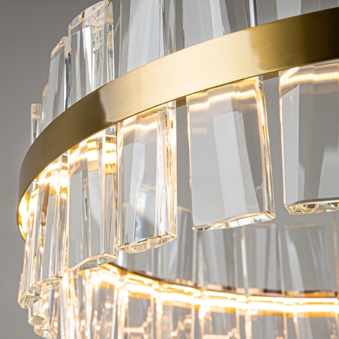 Подвесная светодиодная люстра Maytoni Mirage MOD173PL-L45BS3K