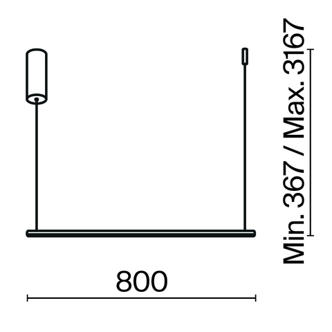 Подвесной светодиодный светильник Maytoni Halo MOD246PL-L16BK