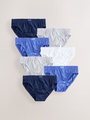 Трусы для мальчика Next AA1-126, 7 шт., Серый, Синий, Белый