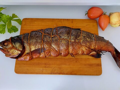 Горбуша ПСГ горячего копчения, шт