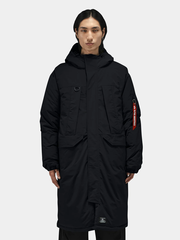 Пуховик Alpha Industries Seal Long Puffer Parka Black (Черный)