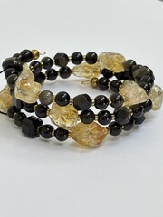 Цитрин  (браслет из натуральных камней)
