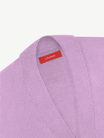 Кардиган с пуговицами из экохлопка