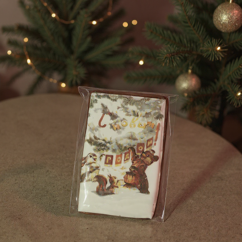 Имбирный новогодний пряник