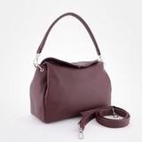 Сумка Саломея 503 гладкий бордо