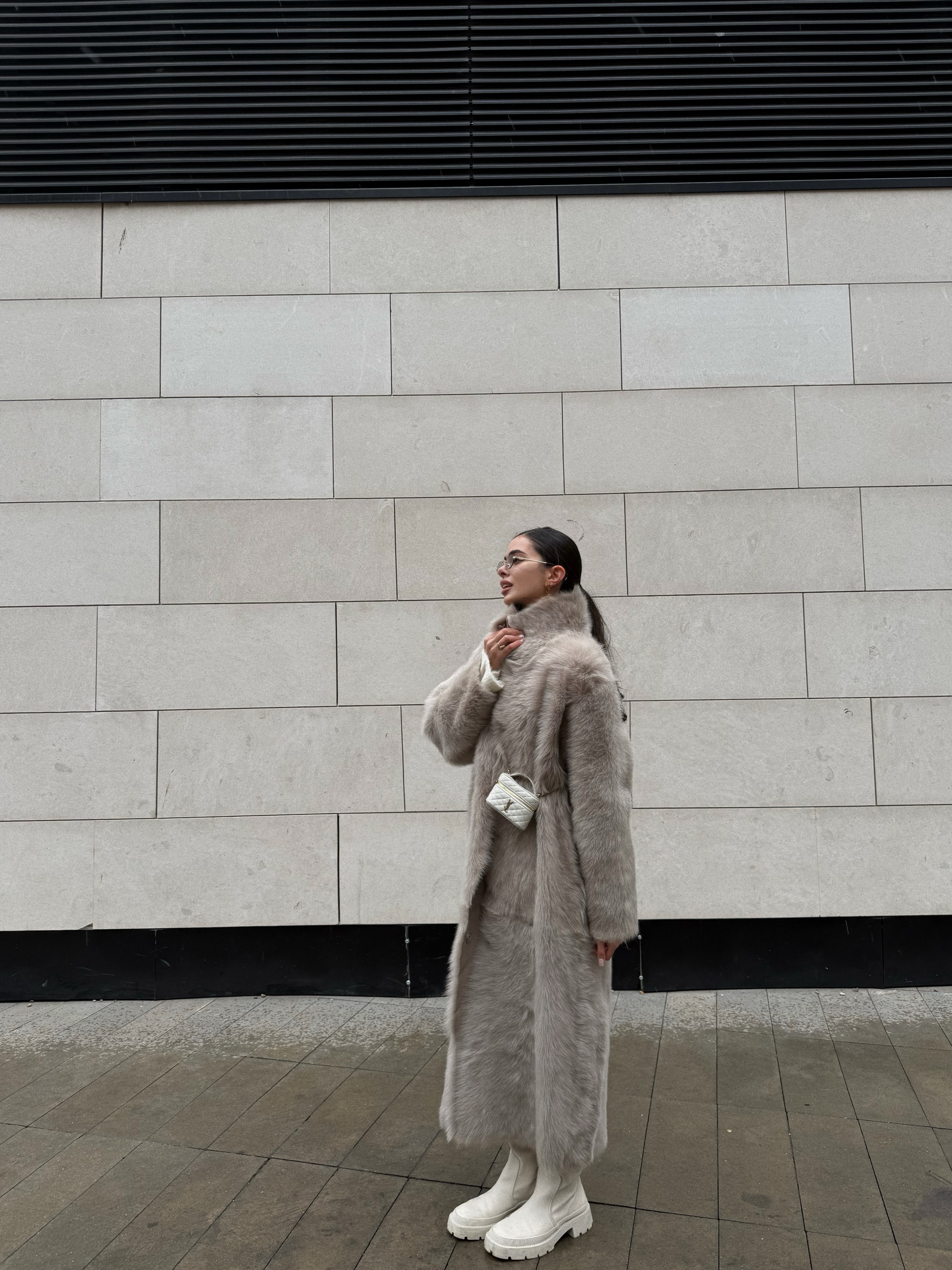 Двустороннее пальто-дубленка Toscana