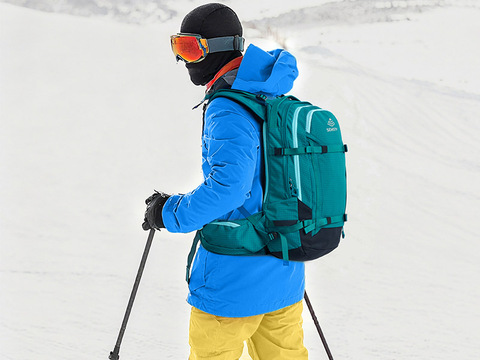 Картинка рюкзак горнолыжный Nevo Rhino 9303-SY Black - 8