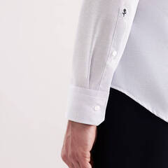 Сорочка мужская Seidensticker Slim Fit 01.845342-16 в синюю микроклеточку