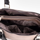 Сумка Саломея 217 македония тауп + черный