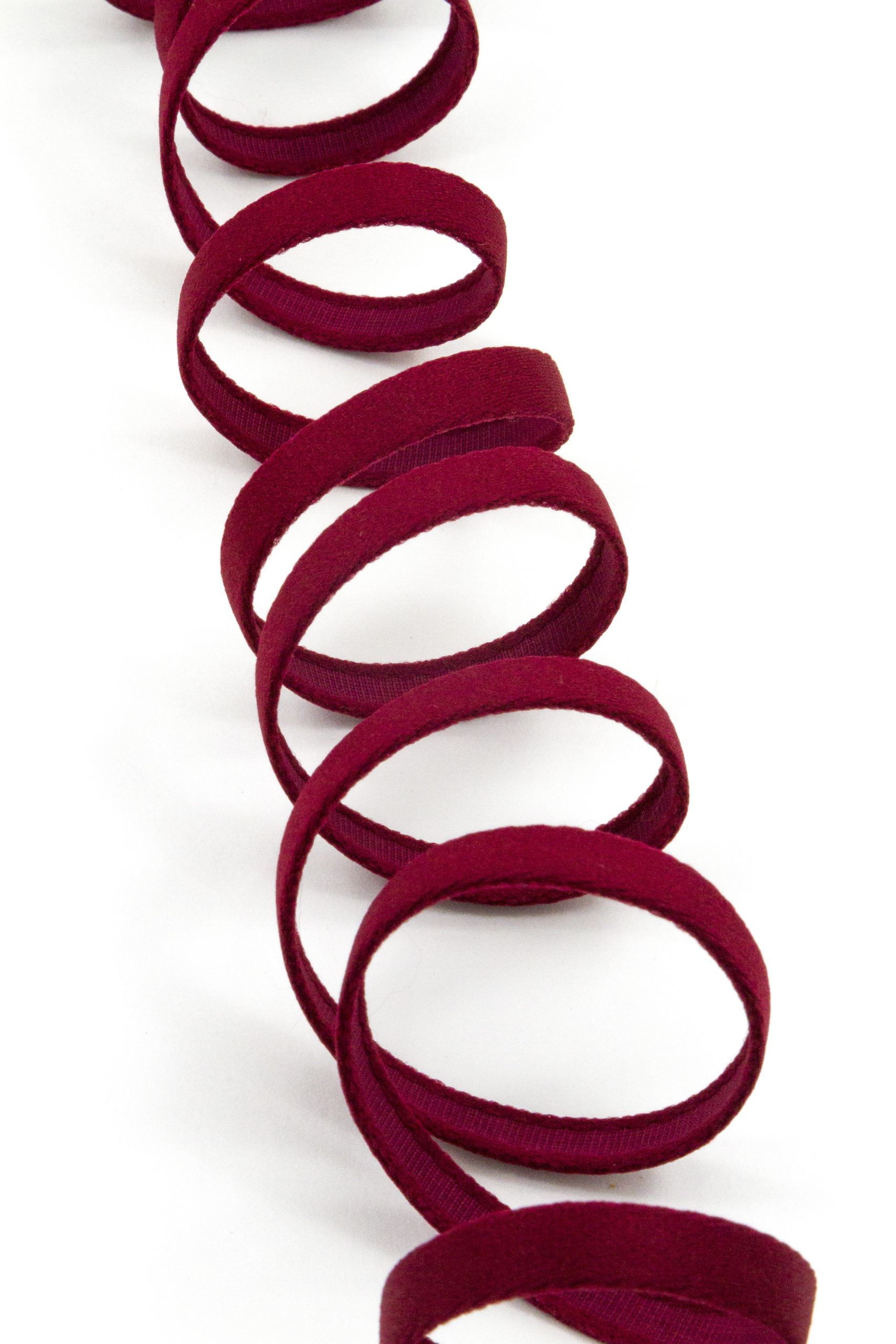 Туннельная лента 10 мм бордовая