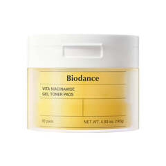 Biodance Vita Niacinamide Gel Toner Pad осветляющие пэды с ниацинамидом для сияния кожи