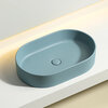 Ceramica Nova Element CN6048MLG Умывальник чаша накладная овальная, 60.8x38.5, цвет: зеленый матовый