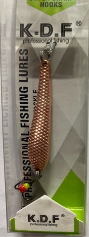 32 Блесна зимняя KDF Bergos 130-8002 7 гр 55 мм цв copper