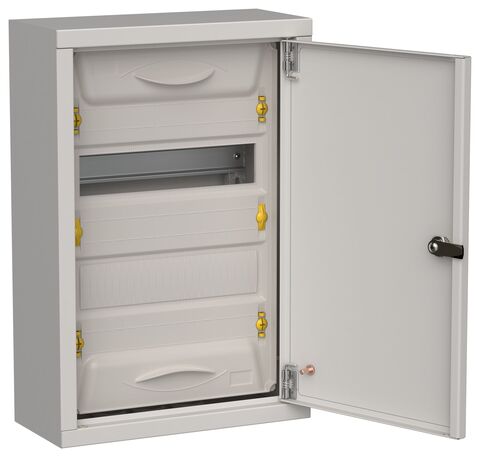 TITAN 5 Корпус мет. ЩРн-24 (1х24) 460х310х140 IP31 сер IEK