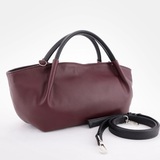 Сумка Саломея 362 наппа бордо + черный