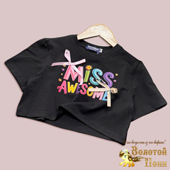 Футболка кроп-топ д (8-11) 260331-LT2608